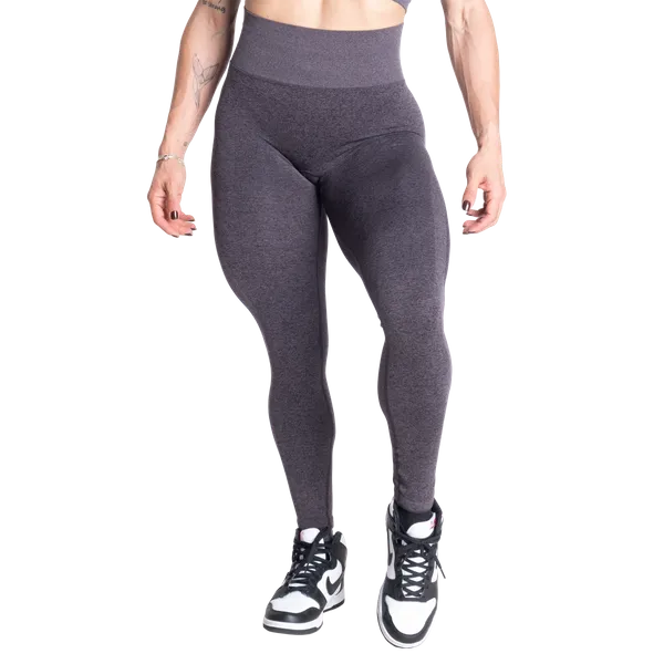 Better Bodies Curve Scrunch Leggings/Træningstights, Sort Melange