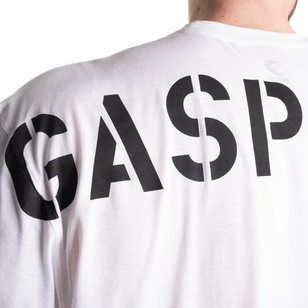 Gasp Division Iron T-shirt, White