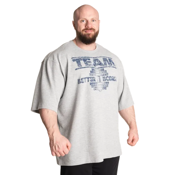 Better Bodies Team Iron Thermal T-shirt, Grey Melange