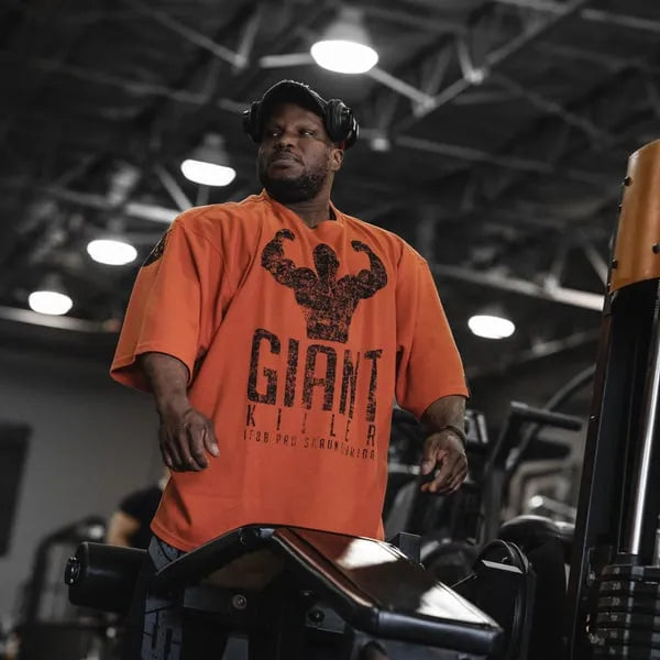 Gasp Giant Killer Iron T-shirt, Flamme