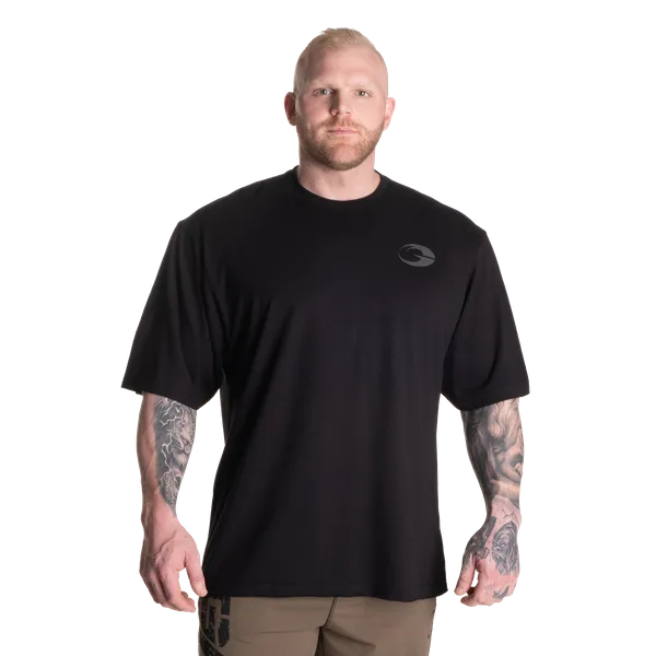 Gasp Division Iron T-shirt, Sort