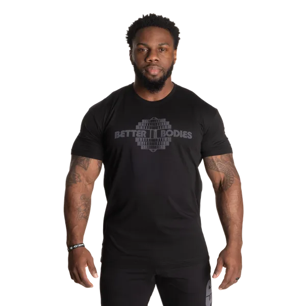 Better Bodies Destination Stan T-shirt, Black