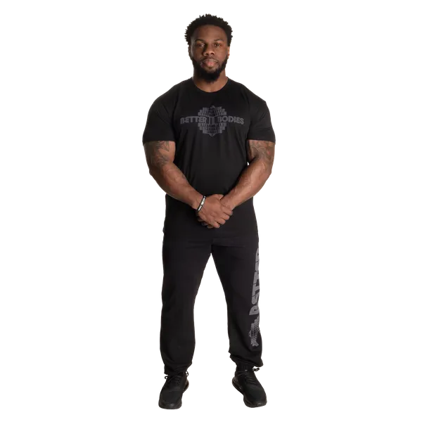 Better Bodies Destination Stan T-shirt, Black