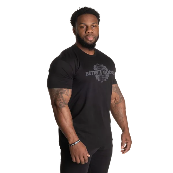 Better Bodies Destination Stan T-shirt, Black