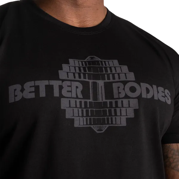 Better Bodies Destination Stan T-shirt, Black
