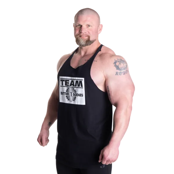 Better Bodies Old school stringer Linné, Sort
