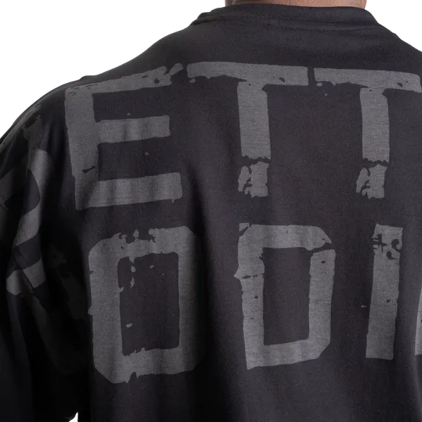 Better Bodies Skull Union Iron T-shirt, Sort