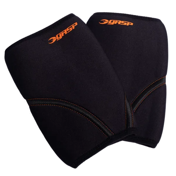 GASP neoprene knee sleeves, Black