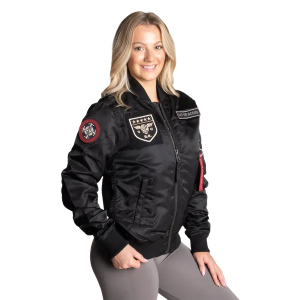 Better Bodies Dame Bomberjakke, Sort