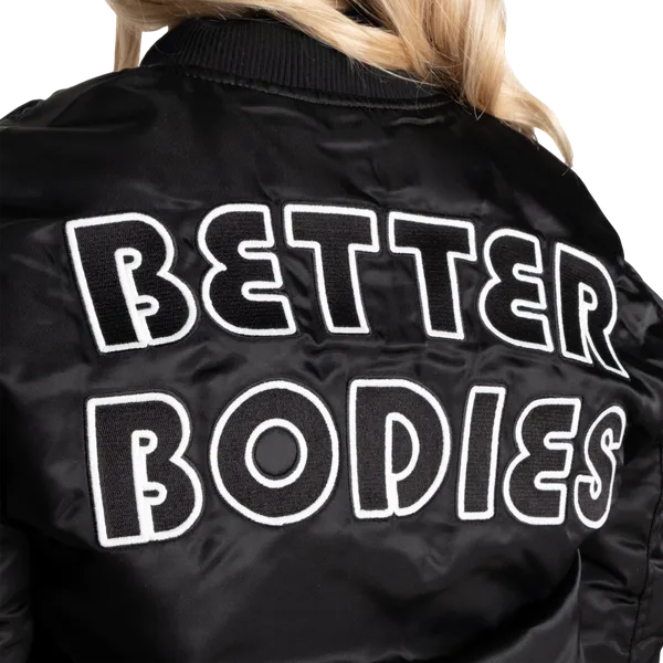 Better Bodies Dame Bomberjakke, Sort