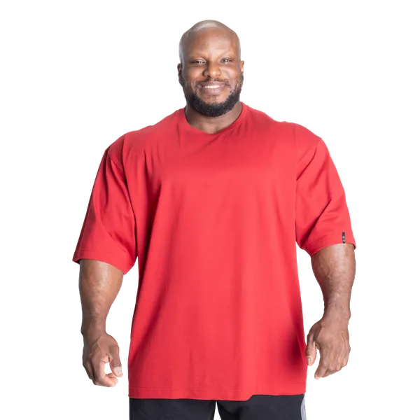 Better Bodies Standard Iron T-shirt, Chili Red