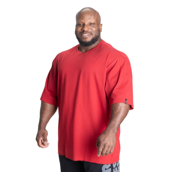 Better Bodies Standard Iron T-shirt, Chili Red