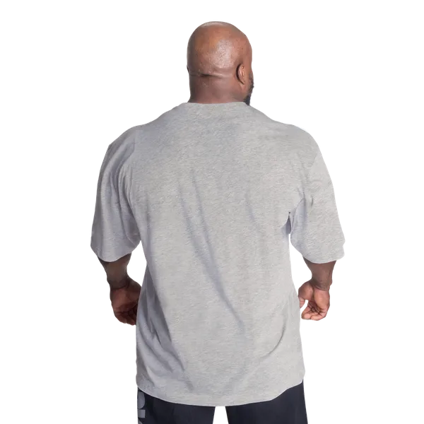 Better Bodies Standard Iron T-shirt, Light Grey Melange