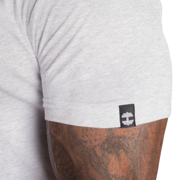Better Bodies Standard T-shirt, Light Grey Melange