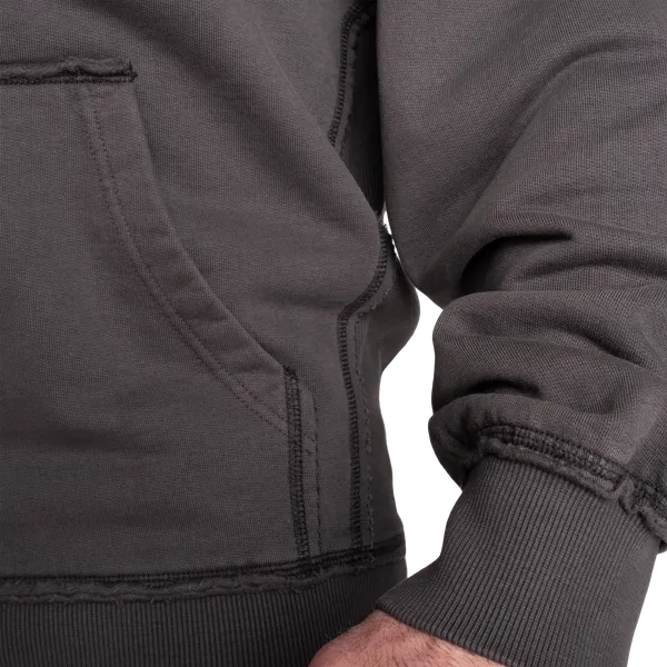 Gasp Pro Gym Zip Hoodie, Acid iron