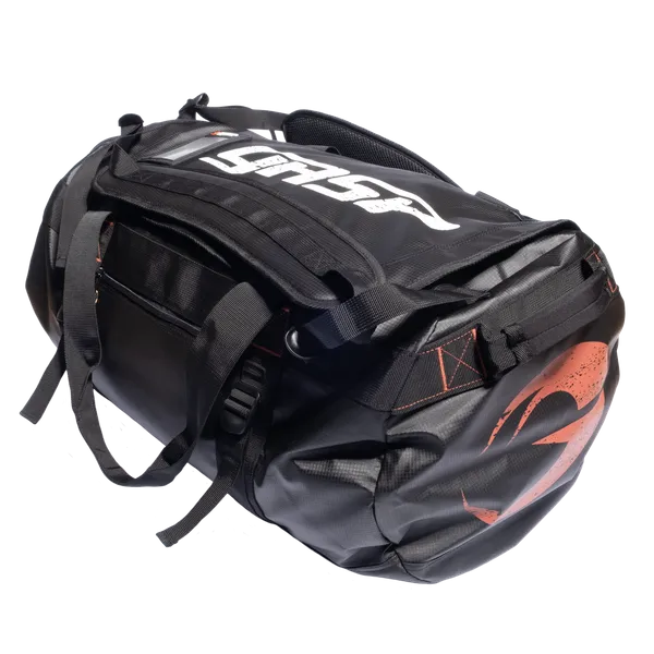 GASP Duffel bag, Black/Red