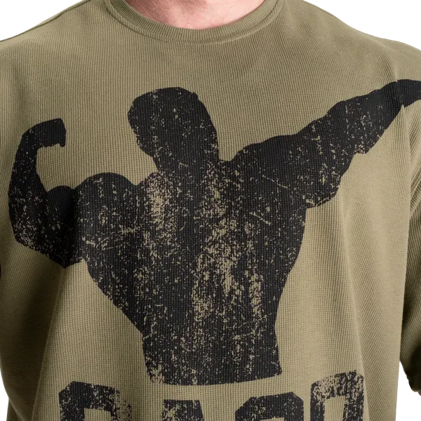 Gasp Archer Thermal Iron T-shirt, Washed Green