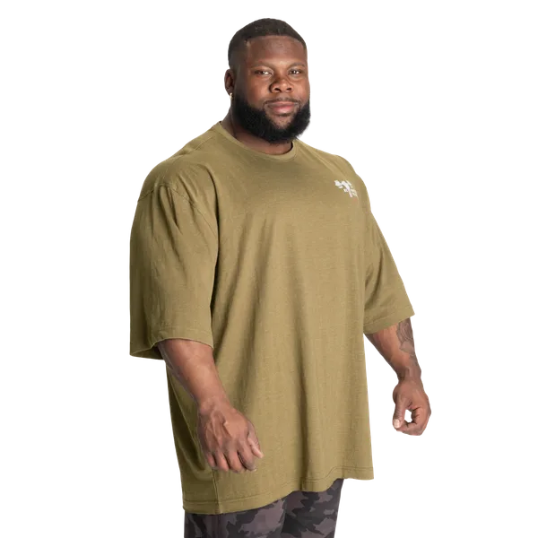 Gasp HTK Iron T-shirt, Armygrøn Melange