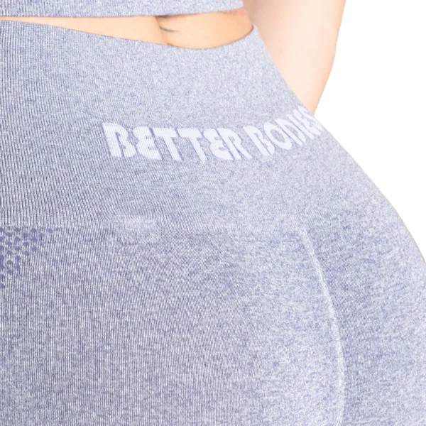 Better Bodies Rockaway leggings/Træningstights v2, Lyseblå Melange
