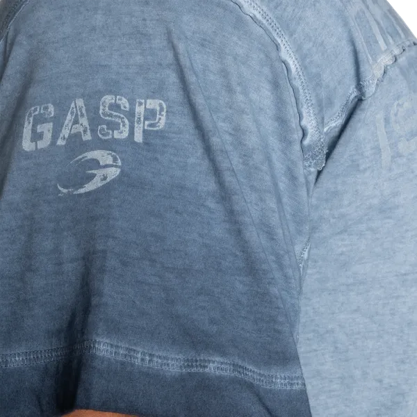 Gasp Yoke Original T-shirt, Oceanblå