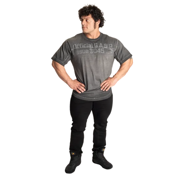 Gasp Yoke Original T-shirt, Vasket Sort