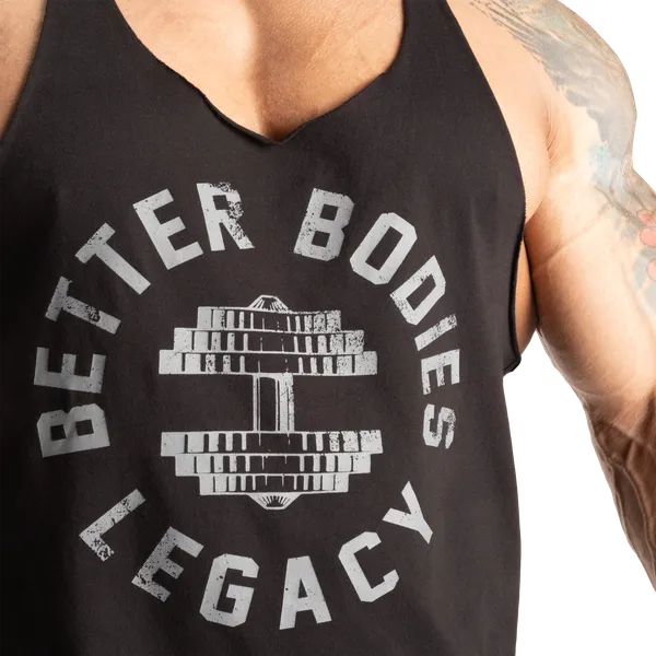 Better Bodies Legacy Original Stringer Linne, Black/Grey