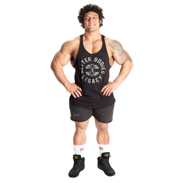 Better Bodies Legacy Original Stringer Linne, Black/Grey