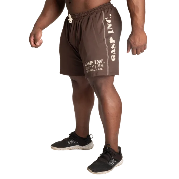 Gasp Thermal shorts/träningsshorts 6", Timber
