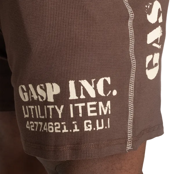 Gasp Thermal shorts/träningsshorts 6", Timber