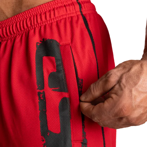 Gasp Pro mesh shorts/träningsshorts, Chili Red
