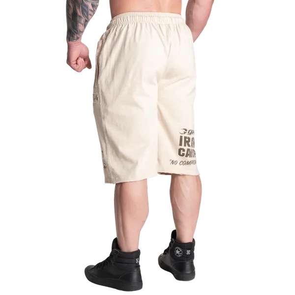 Gasp Throwback shorts/træningsshorts, Lys Ørken