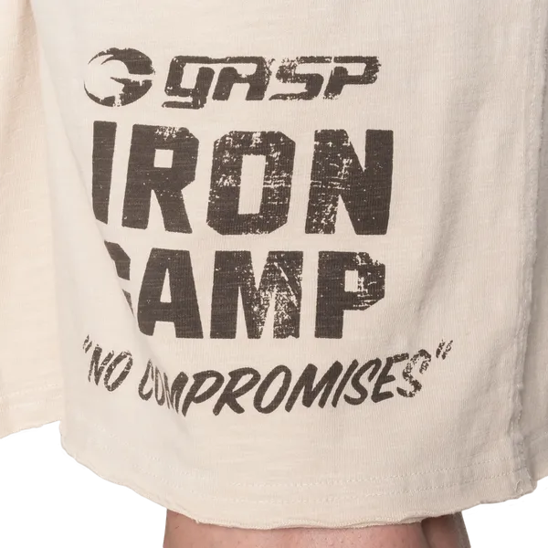 Gasp Throwback shorts/træningsshorts, Lys Ørken