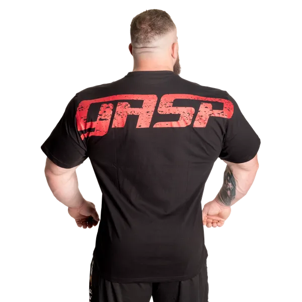 Gasp Original T-shirt, Black/Red