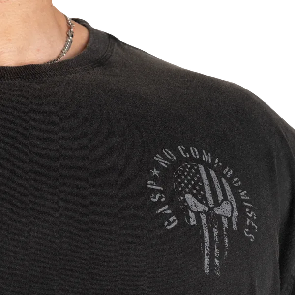 Gasp 89 Original T-shirt, Washed Black