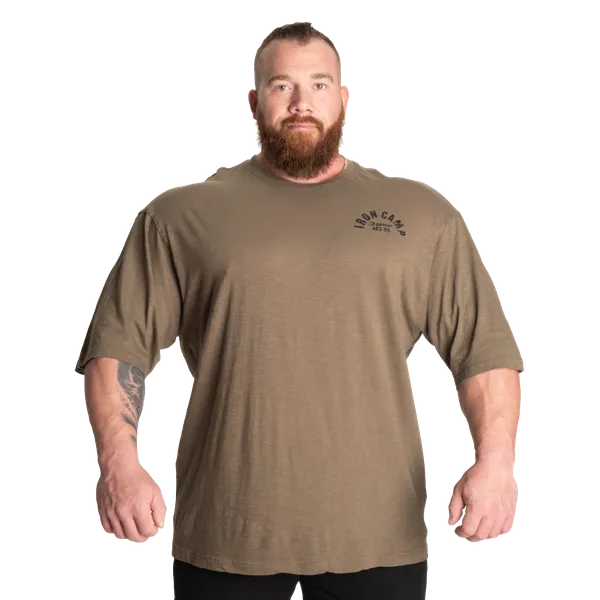 Gasp Slub Iron T-shirt, Washed Green