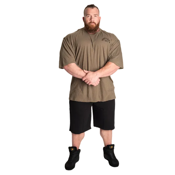 Gasp Slub Iron T-shirt, Washed Green