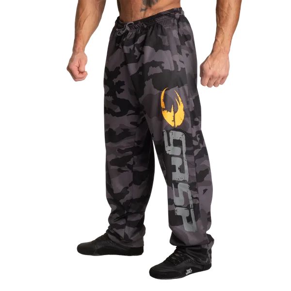 Gasp Original mesh-bukser/træningsbukser, mørk camo