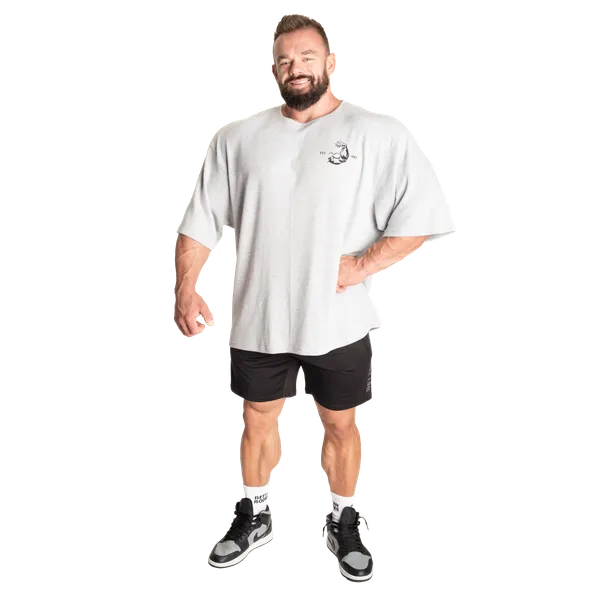 Better Bodies Muscle Iron Thermal T-shirt, Grey Melange