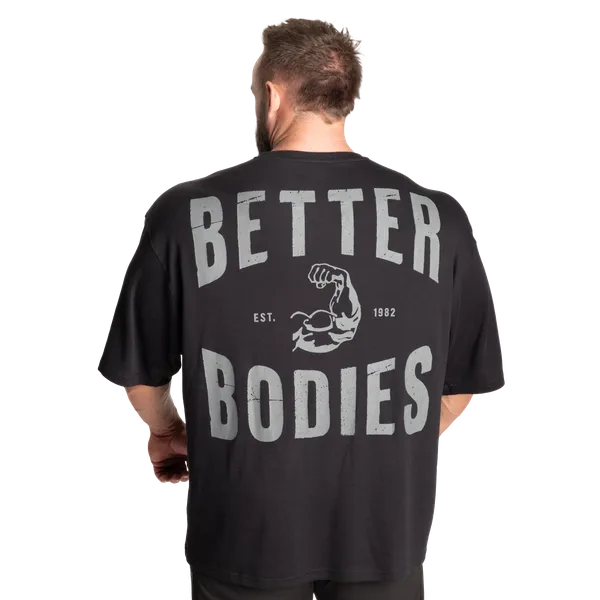 Better Bodies Muscle Iron Thermal T-shirt, Asphalt