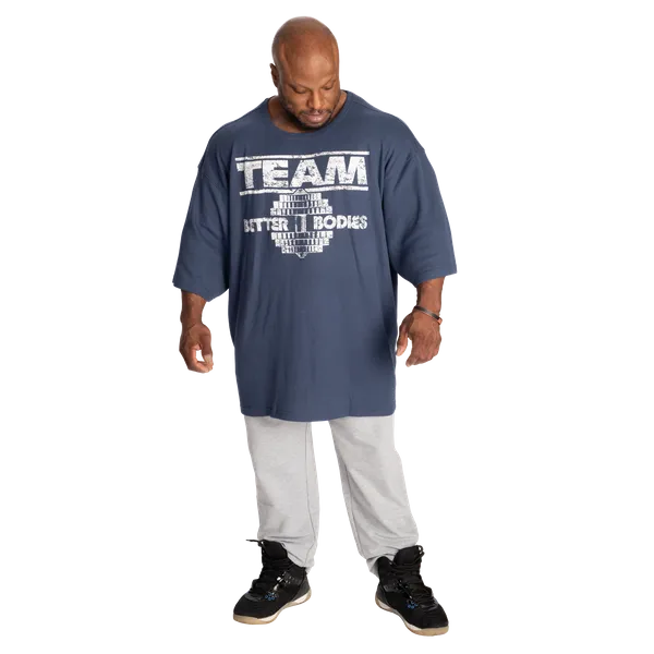 Better Bodies Team Iron Thermal T-shirt, Sky Blue
