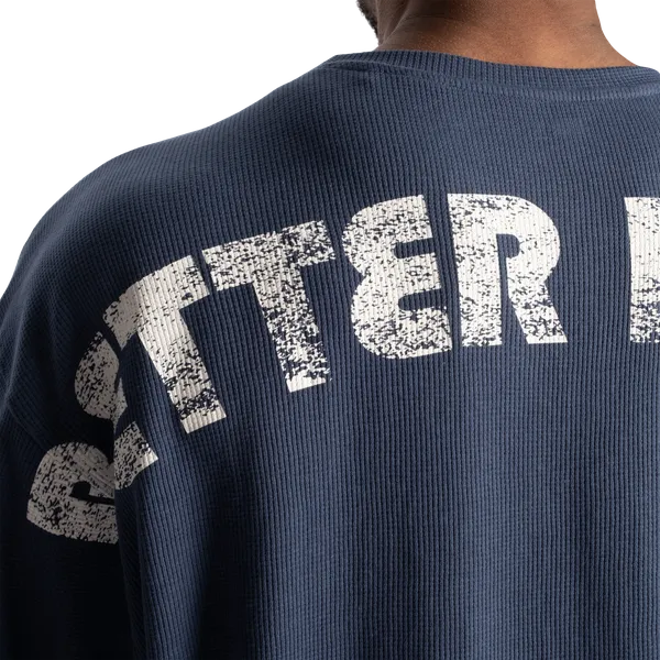 Better Bodies Team Iron Thermal T-shirt, Sky Blue