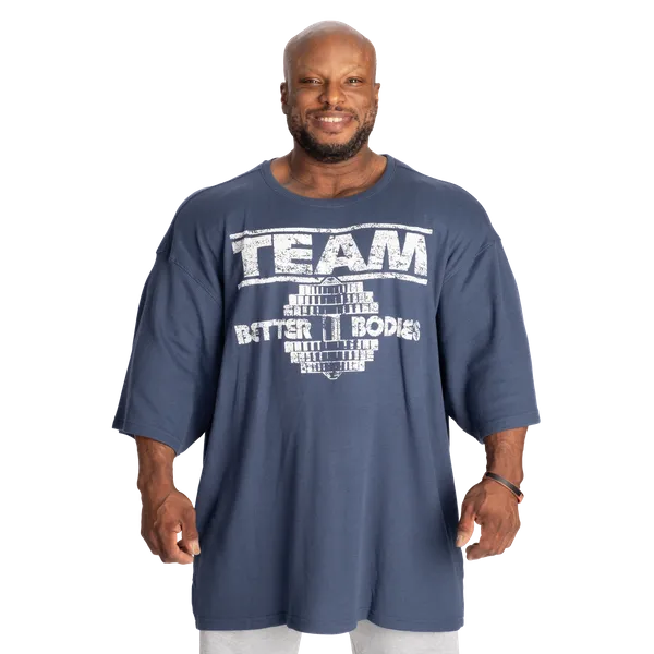 Better Bodies Team Iron Thermal T-shirt, Sky Blue