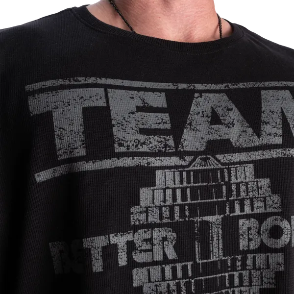 Better Bodies Team Iron Thermal T-shirt, Black