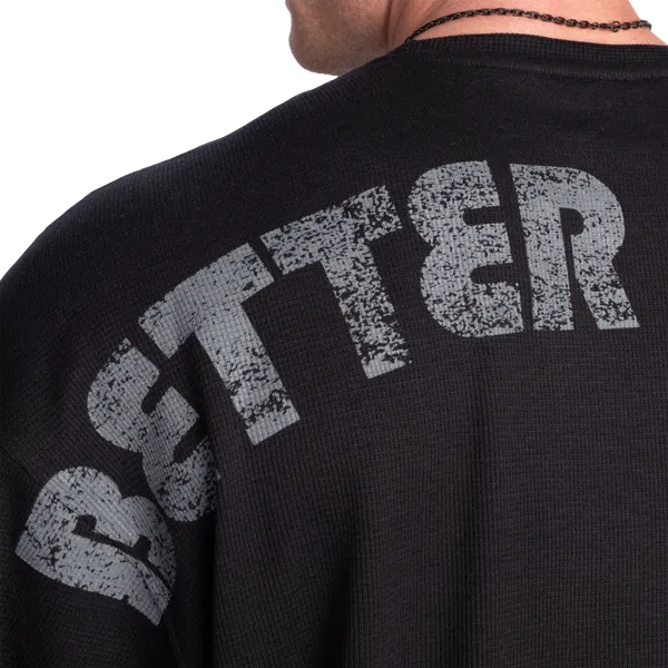 Better Bodies Team Iron Thermal T-shirt, Black