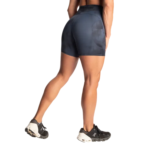 Better Bodies High Waist Shorts/träningsshorts, Sky Blue Grunge