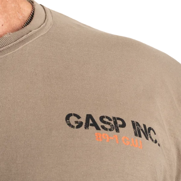 Gasp Utility Street T-shirt, Washed Green