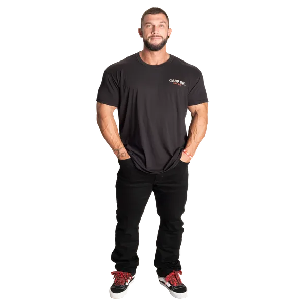 Gasp Utility Street T-shirt, Washed Black