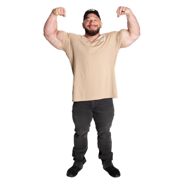 Better Bodies Legacy Street T-shirt, Washed Desert