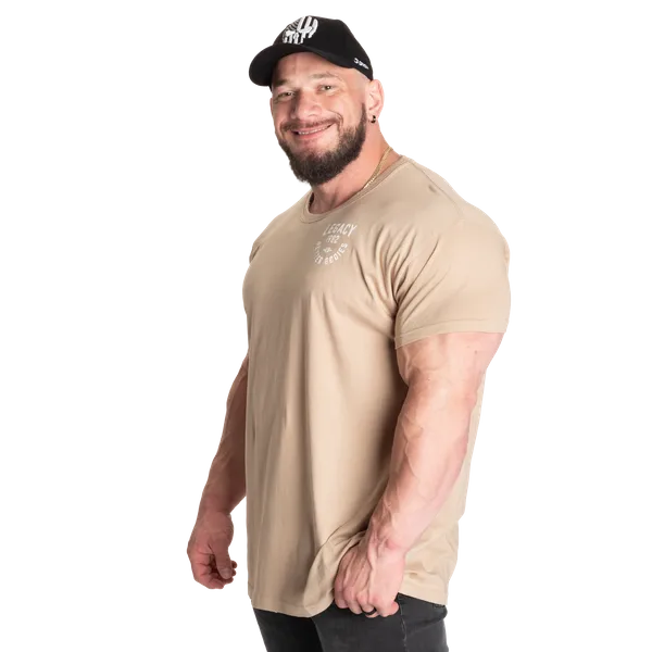 Better Bodies Legacy Street T-shirt, Washed Desert