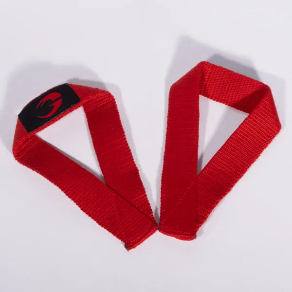 GASP Olympic Lifting Strap, Red